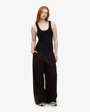 Charger l&#39;image dans la galerie, Colorful Standard Debardeur Organic Rib Tank Deep black