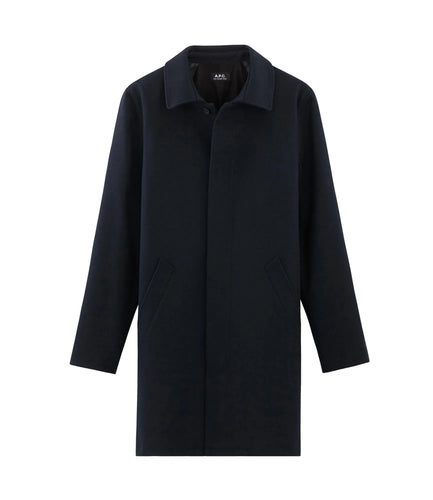 A.P.C. Mac Auster en Laine Marine
