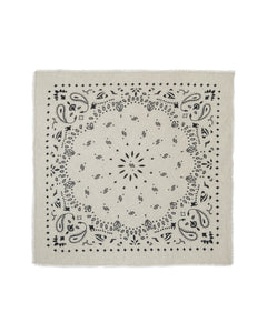 Kujten Grand Bandana Hachiko Cachemire Avoine