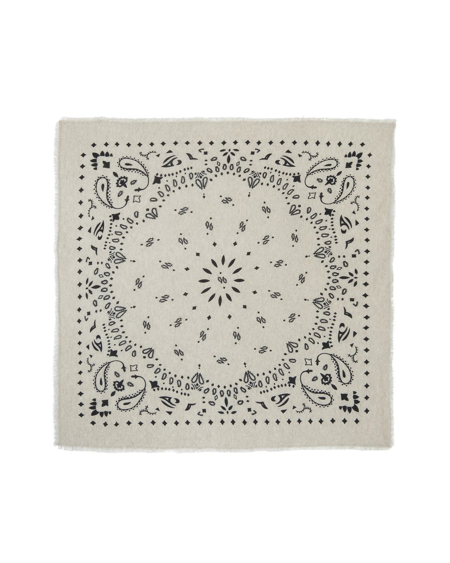 Kujten Grand Bandana Hachiko Cachemire Avoine