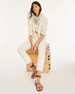 Kujten Veste Jill Cachemire Blanc