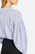 Charger l&#39;image dans la galerie, Vanessa bruno Blouse Nipoa en Coton Blanc bleu