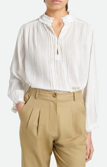 Vanessa bruno Blouse Prado en Coton Blanc