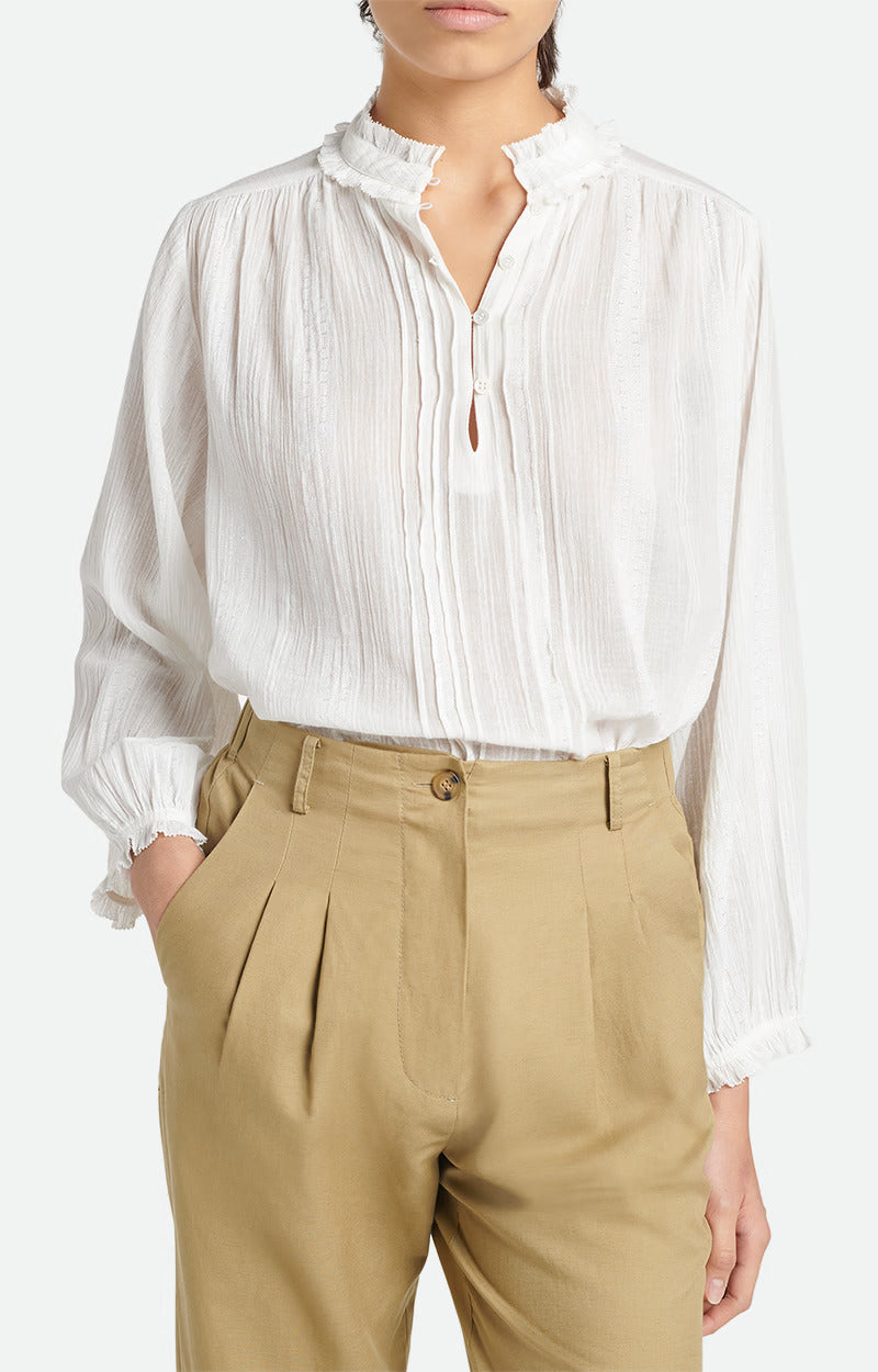 Vanessa bruno Blouse Prado en Coton Blanc