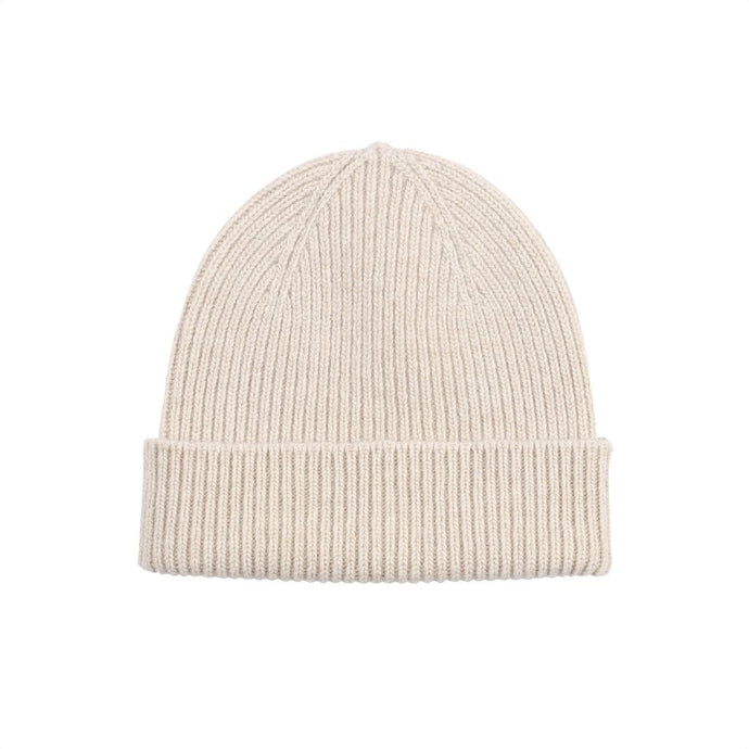 Colorful Standard Bonnet en Laine Ivory white