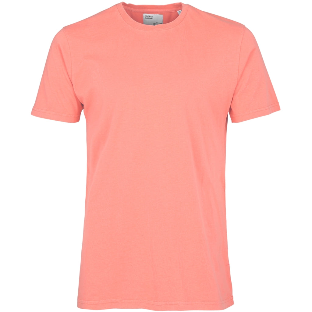 Colorful Standard T-shirt Classic Bright coral