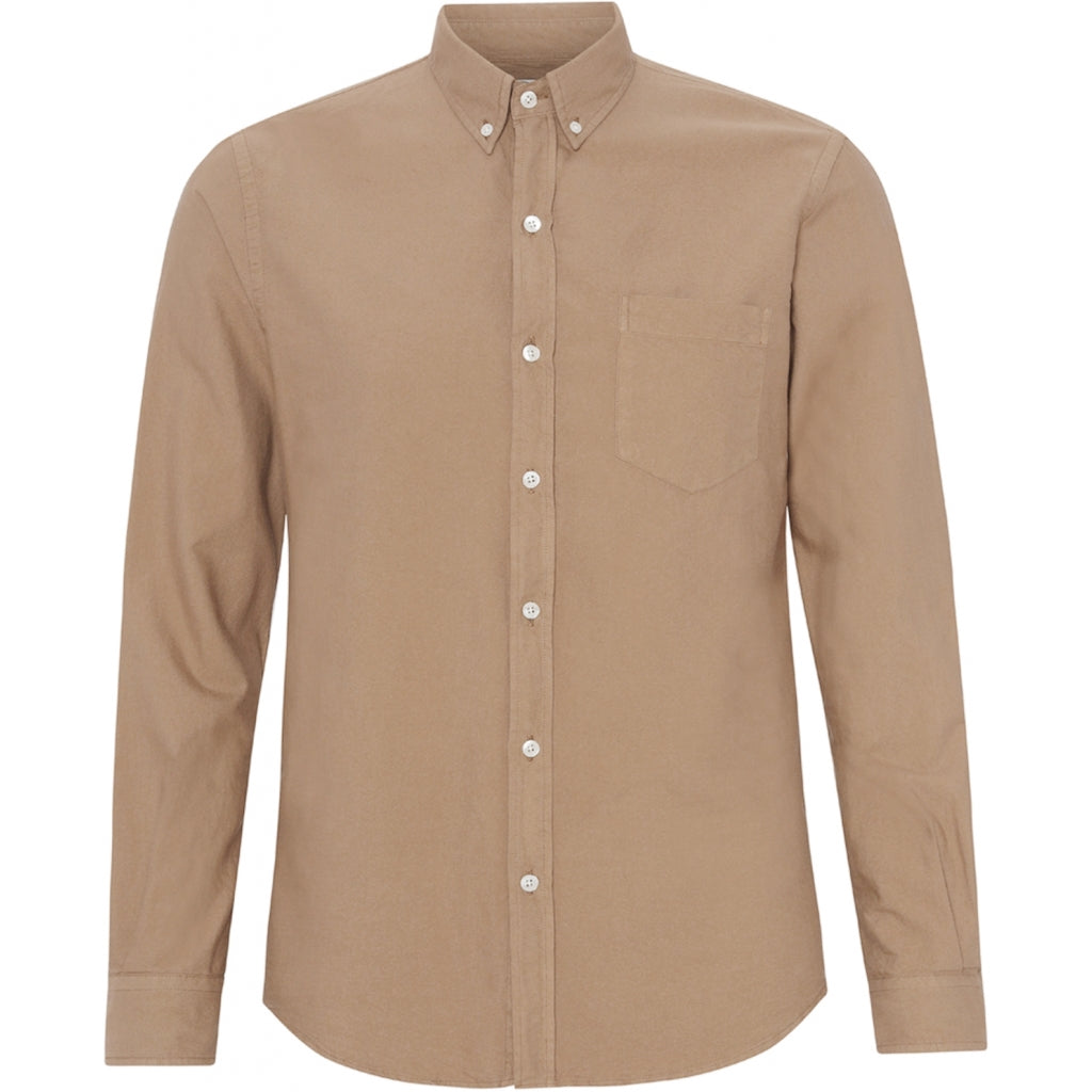 Colorful Standard Chemise Oxford Organic Desert khaki