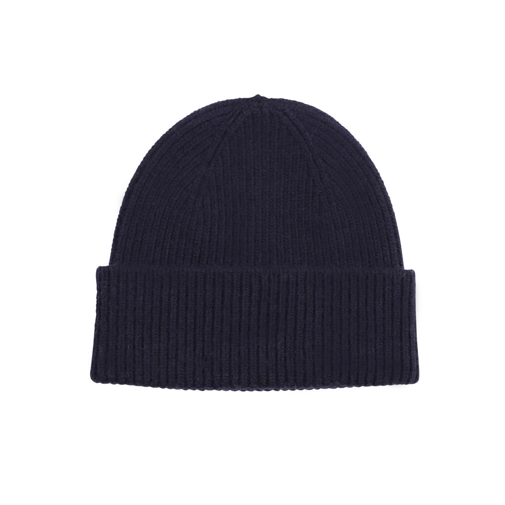 Colorful Standard Bonnet en Laine Navy blue