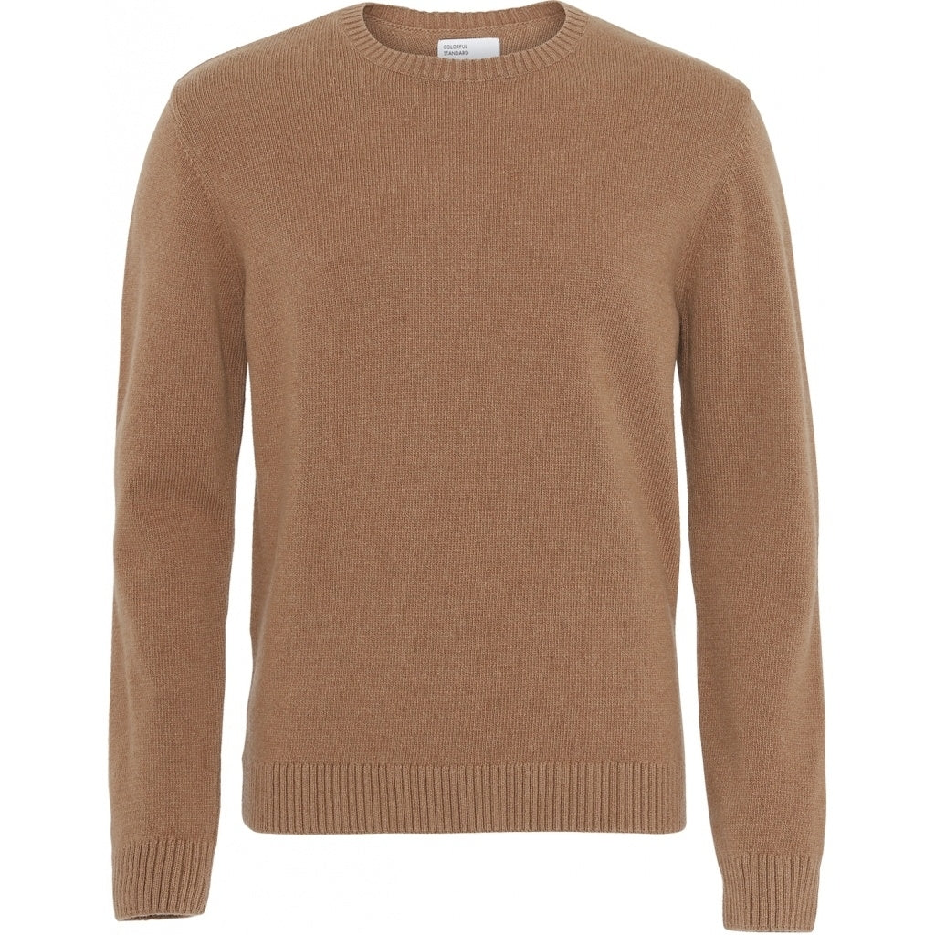 Colorful Standard Pull Classic merino Wool Crew Sahara camel