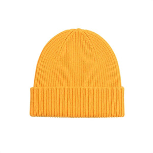 Colorful Standard Bonnet en Laine Burned yellow