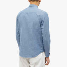 Charger l&#39;image dans la galerie, A.P.C. Chemise Hector logo Indigo