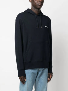 Norse Projects Hoodie Arne Relaxed Logo Dark Navy