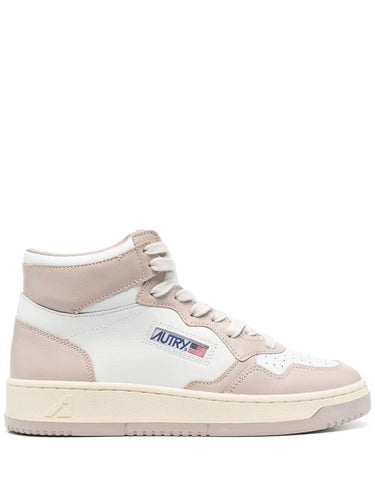 Autry Sneakers Medalist 01 Mid Leather Mushroom WB25
