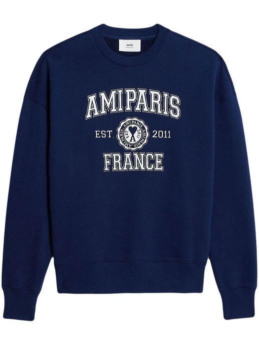AMI Sweatshirt Ami Paris France Bleu nautique