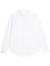 Charger l&#39;image dans la galerie, AMI Chemise Tonal Ami de Coeur Popeline Blanc