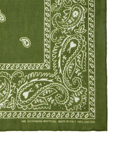 AMI Foulard Vert sapin