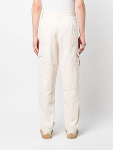 Isabel Marant Pantalon Elyo Cargo Ecru