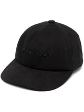 Charger l&#39;image dans la galerie, Isabel Marant Casquette Tyronh Noir