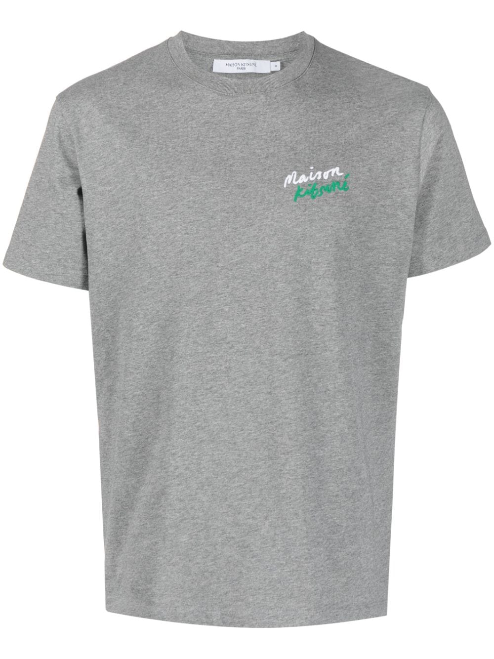 Maison Kitsuné T-shirt Mini Handwriting Grey