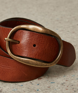 Hartford Ceinture Angus en Cuir Marron