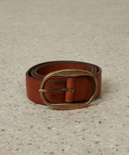 Charger l&#39;image dans la galerie, Hartford Ceinture Angus en Cuir Marron