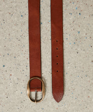 Charger l&#39;image dans la galerie, Hartford Ceinture Angus en Cuir Marron