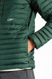 Norse Projects Veste Alta light down Pertex Forest green