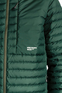 Norse Projects Veste Alta light down Pertex Forest green