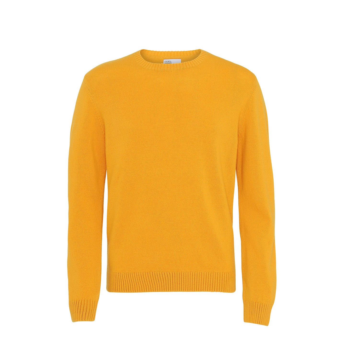 Colorful Standard Pull Classic merino Wool Crew Burned yellow