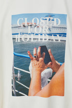 Charger l&#39;image dans la galerie, Closed Sweatshirt imprimé en coton organique Ivory