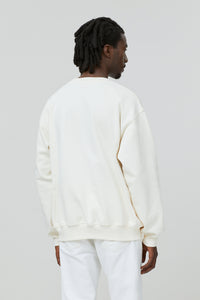 Closed Sweatshirt imprimé en coton organique Ivory