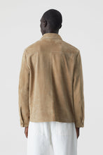 Charger l&#39;image dans la galerie, Closed Veste en Cuir velours Beige