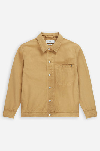 Closed Veste Worker en tissu canvas Honey mustard