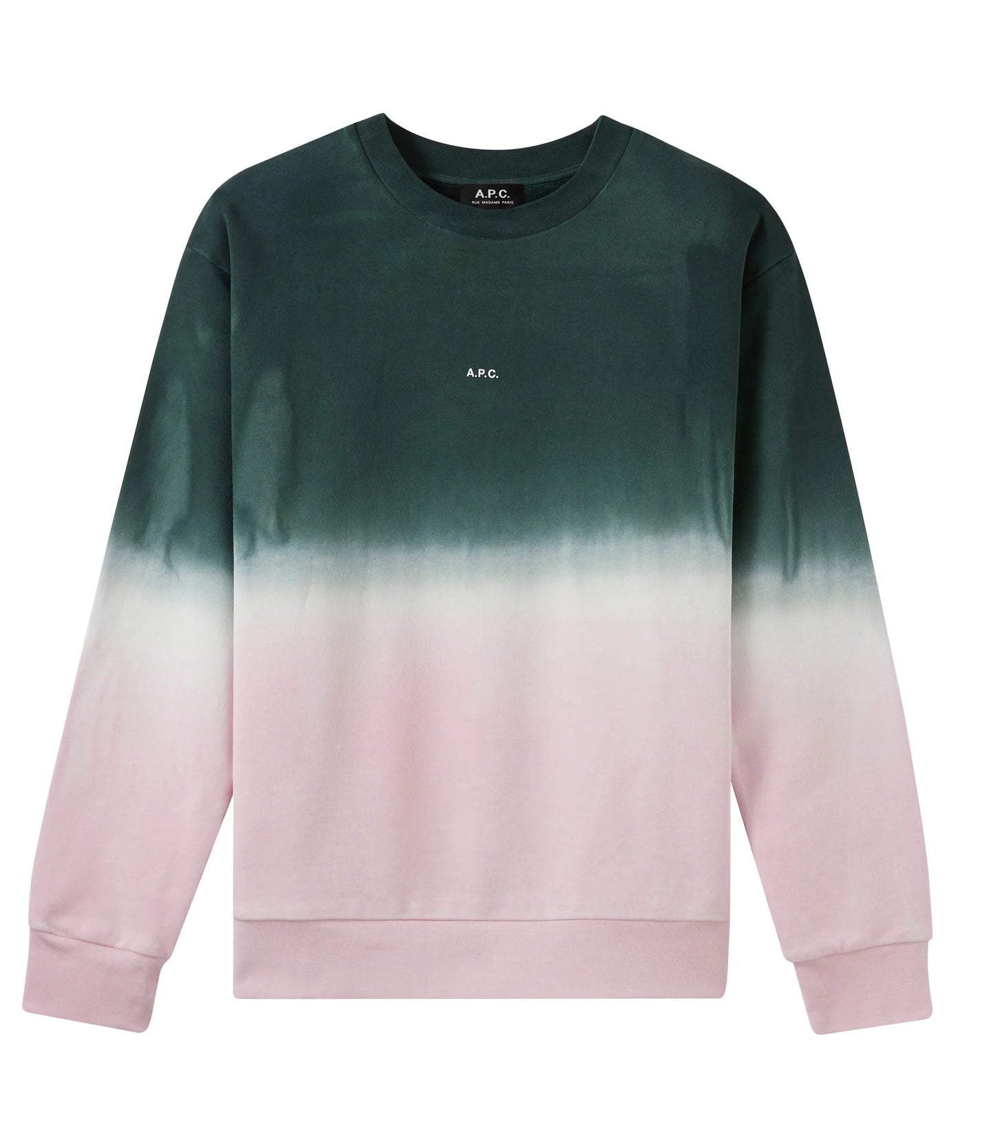 A.P.C. Sweatshirt Chris Tie & dye Rose