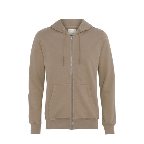 Colorful Standard Hoodie Zip Desert kahki