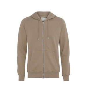 Colorful Standard Hoodie Zip Desert kahki