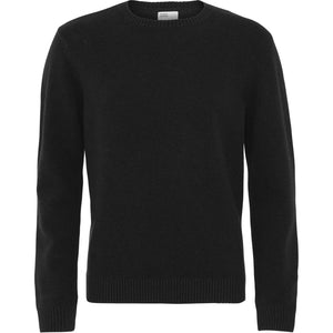 Colorful Standard Pull Classic merino Wool Crew Deep black