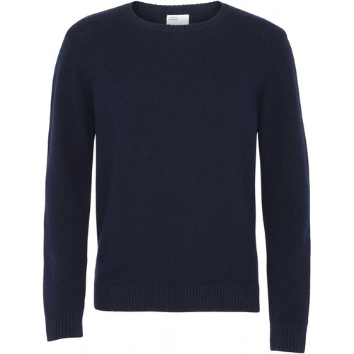 Colorful Standard Pull Classic merino Wool Crew Navy blue