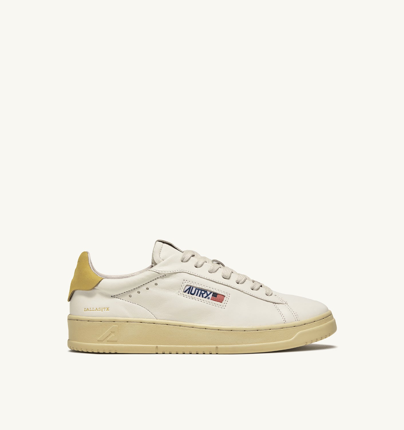 Autry Sneakers Dallas low Goat Yellow NG02