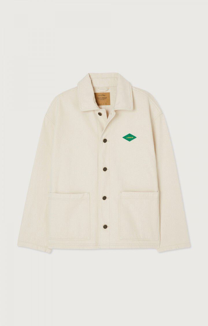 American vintage Veste Mixte Datcity Ecru