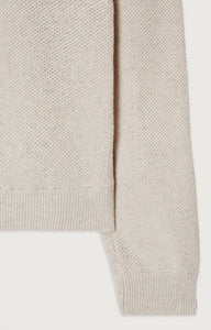 American vintage Pull Dozborow Ecru chine