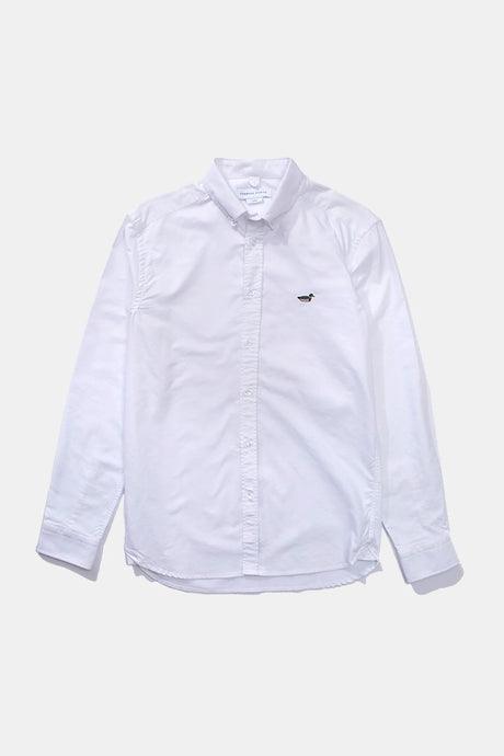 Edmmond Studios Chemise Oxford Duck Blanc