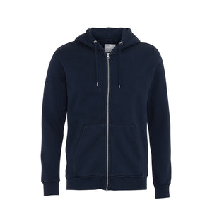 Colorful Standard Hoodie Zip Navy blue