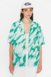 Margaux Lonnberg Chemise Nevada Green paint