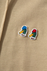 Edmmond Studios Hoodie  Special Duck Plain Tan