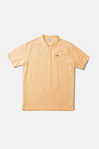 Edmmond Studios Polo Uni Jaune clair