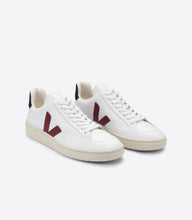 Charger l&#39;image dans la galerie, VEJA V-12 Leather White Marsala Nautico