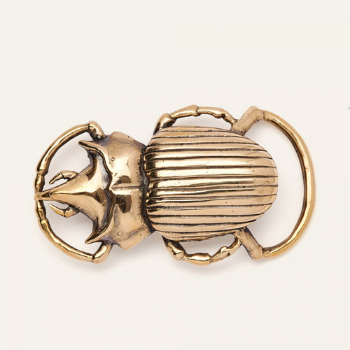 Claris Virot Boucle Beetle Dorée Or