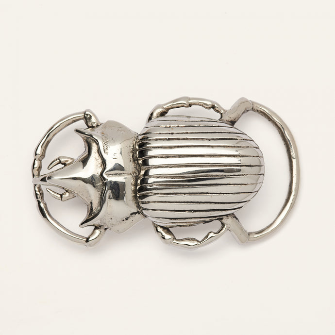 Claris Virot Boucle Beetle Argent