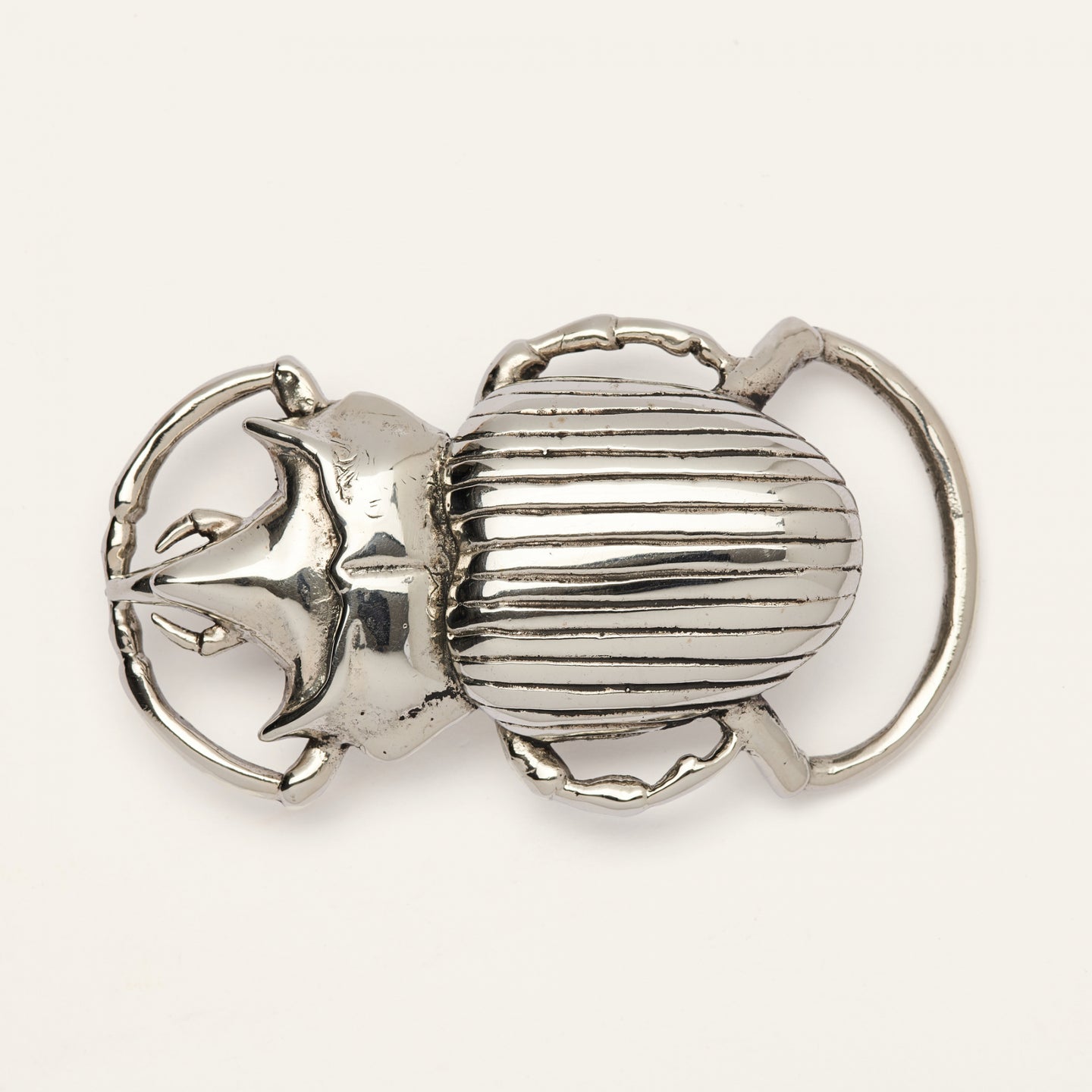Claris Virot Boucle Beetle Argent